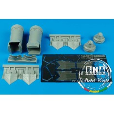 1/48 F-22A Raptor Exhaust Nozzle for Academy kit