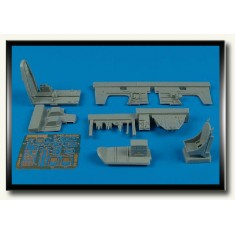 1/48 P-400 Airacobra Cockpit Set for Hasegawa kit