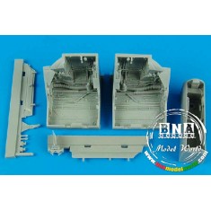 1/48 F-22A Raptor Wheel Bays for Academy kit