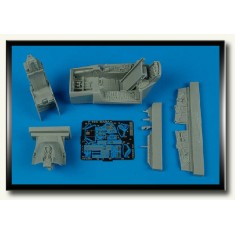 1/48 F-16C Barak Cockpit Set for Hasegawa kit