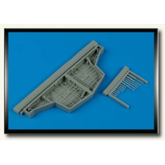1/48 Hawker Sea Fury Wheel Bay for Trumpeter kit