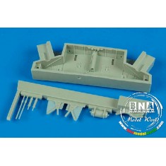 1/48 Hawker Hurricane Wheel Bay for Hasegawa kit