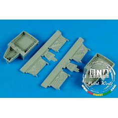 1/48 F4U-7 Corsair Wheel Bay for Hasegawa kit
