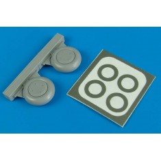 1/48 Douglas TBD-1 'Devastator' Wheels & Paint Masks for Great Wall Hobby kits 