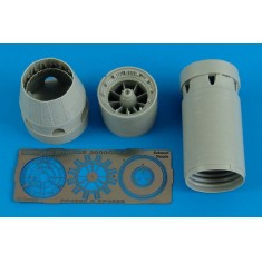 1/48 Dassault Mirage 2000C/B/D/N Exhaust Nozzle - closed for Eduard / Heller kits 