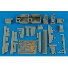 1/48 North-American F-100F Super Sabre Cockpit Set - early version for Trumpeter kits