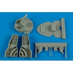 1/48 Grumman F8F-1 Bearcat Wheel Bay for HobbyBoss kits 