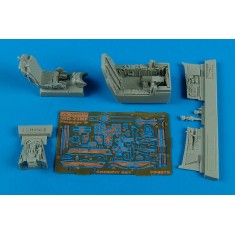 1/48 Mikoyan MiG-23MF Flogger B Cockpit Set for Trumpeter kits 