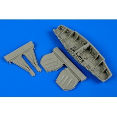 1/48 North-American P-51D Mustang Wheel Bay for HobbyBoss kits