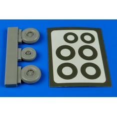 1/48 Cessna A-37 / A-37B Dragonfly Wheels & Paint Masks for Trumpeter kit