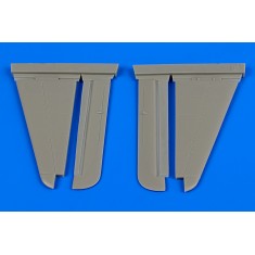 1/48 Grumman F9F Panther Control Surfaces for Trumpeter kit