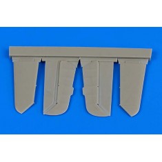1/48 Messerschmitt Bf 109F Control Surfaces for Zvezda kit (Resin)