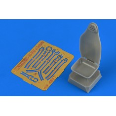 1/48 Polikarpov I-153 Chaika Seat for ICM kit (1 Seat, Resin+PE)
