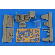 1/48 Messerschmitt Bf 109G-6 Late Cockpit Set for Eduard kit