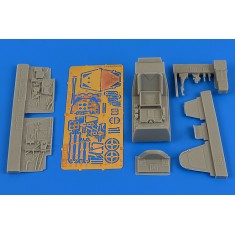 1/48 Messerschmitt Bf 109G-5 Early Cockpit Set for Eduard kit