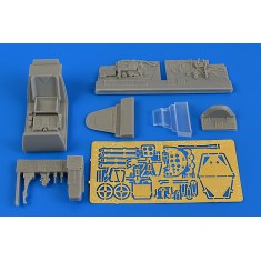 1/48 Messerschmitt Bf 109G-5 Late Cockpit Set for Eduard kit