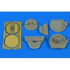 1/48 McDonnell-Douglas F/A-18 Hornet Radar Antenna for Kinetic kit