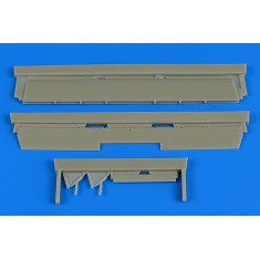 1/48 Lockheed P-38 Lightning Control Surfaces for Academy/Eduard kit
