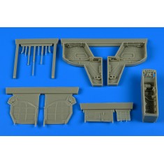 1/48 IAI Kfir C2/C7 Wheel Bay for Avantgarde Model Kits