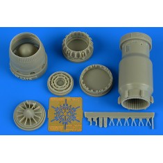1/48 Mikoyan MiG-27 Flogger Late Exhaust Nozzle -Opened for Trumpeter kits