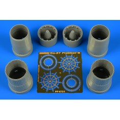 1/48 Su-27 Flanker B Exhaust Nozzles for Hobby Boss kits