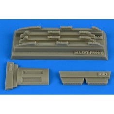 1/48 Su17M3/M4 Fitter K Fully Empty Chaff/Flare Dispensers for Hobby Boss kits