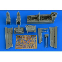 1/48 McDonnell Douglas F-15D Eagle Cockpit Set (Early Version) for Great Wall Hobby kits