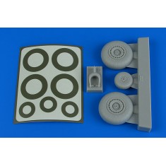 1/48 Dornier Do 217 Wheels & Paint Masks for ICM kits