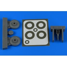 1/48 Macchi Mc.202 Early Wheels & Paint Masks for Hasegawa/Eduard kits