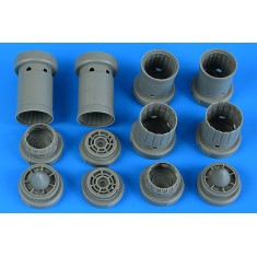 1/48 McDonnell Douglas F-4J Phantom II Exhaust Nozzle for Academy kits