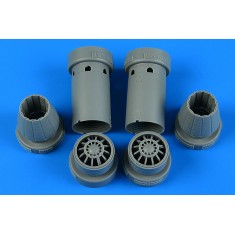 1/48 Boeing F/A-18E/F Super Hornet Exhaust Nozzles (opened) for Meng kits