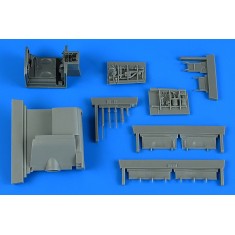 1/48 Hawker Siddeley Harrier T.2/T.4/T.8 Wheel Bay for Kinetic kits