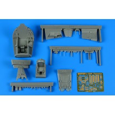 1/48 SAAB J 29F Tunnan Cockpit set for HobbyBoss kits