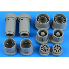 1/48 Dassault Rafale Exhaust Nozzles for Hobby Boss kits