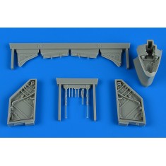1/48 Mikoyan-Gurevich MiG-17F Fresco C Wheel Bay for Ammo kits