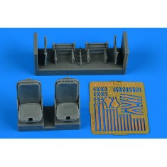 1/48 Sea King Har Mk.3/5/AEW Mk.2A Pilot & Co-Pilot Seats for Hasegawa kits