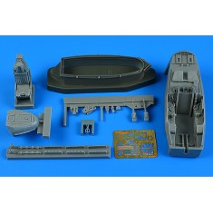 1/48 F-22A Raptor Cockpit set for Hasegawa kits