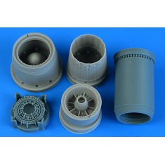1/48 F-16I Sufa Exhaust Nozzle (Opened) for Kinetic Gold kit
