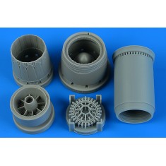 1/48 F-16A/B/C/D Exhaust Nozzle for Kinetic Gold (MLU, Blocks 20/25/32/42)
