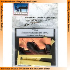 1/72 Messerschmitt Bf 110G Control Surfaces for Italeri kit