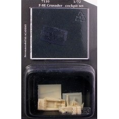 1/72 Vought F-8E Crusader Cockpit Set for Academy kit