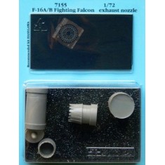 1/72 Lockheed Martin F-16A/B Falcon Exhaust Nozzle for Hasegawa kit