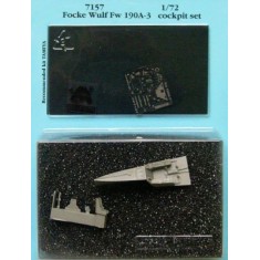 1/72 Focke-Wulf Fw190A-3 Cockpit Set for Tamiya kit