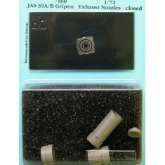 1/72 Saab JAS-39A/B Gripen Exhaust Nozzle - Closed for Italeri kit