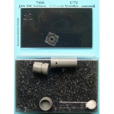 1/72 Saab JAS-39C Gripen Exhaust Nozzle - Opened for Italeri kit