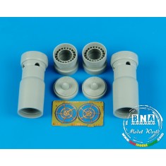 1/72 British Phantom FG.1 Exhaust Nozzles for Fujimi kit