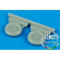 1/72 Vickers Wellington Wheels + Paint Mask for Trumpeter kit