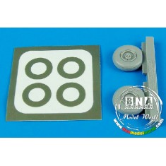 1/72 Mil Mi-8 Helicopter Wheels & Paint Masks