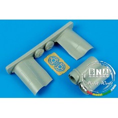 1/72 BAC Lightning F.6/F.2A Exhaust Nozzles for Trumpeter kit