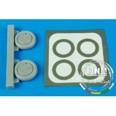 1/72 Sukhoi Su-15 Flagon Wheels & Paint Masks for Trumpeter kit